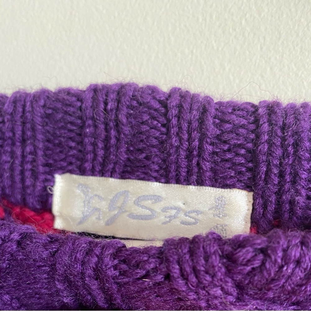 Colourful Cable Knit Sweater - Picture 12 of 12